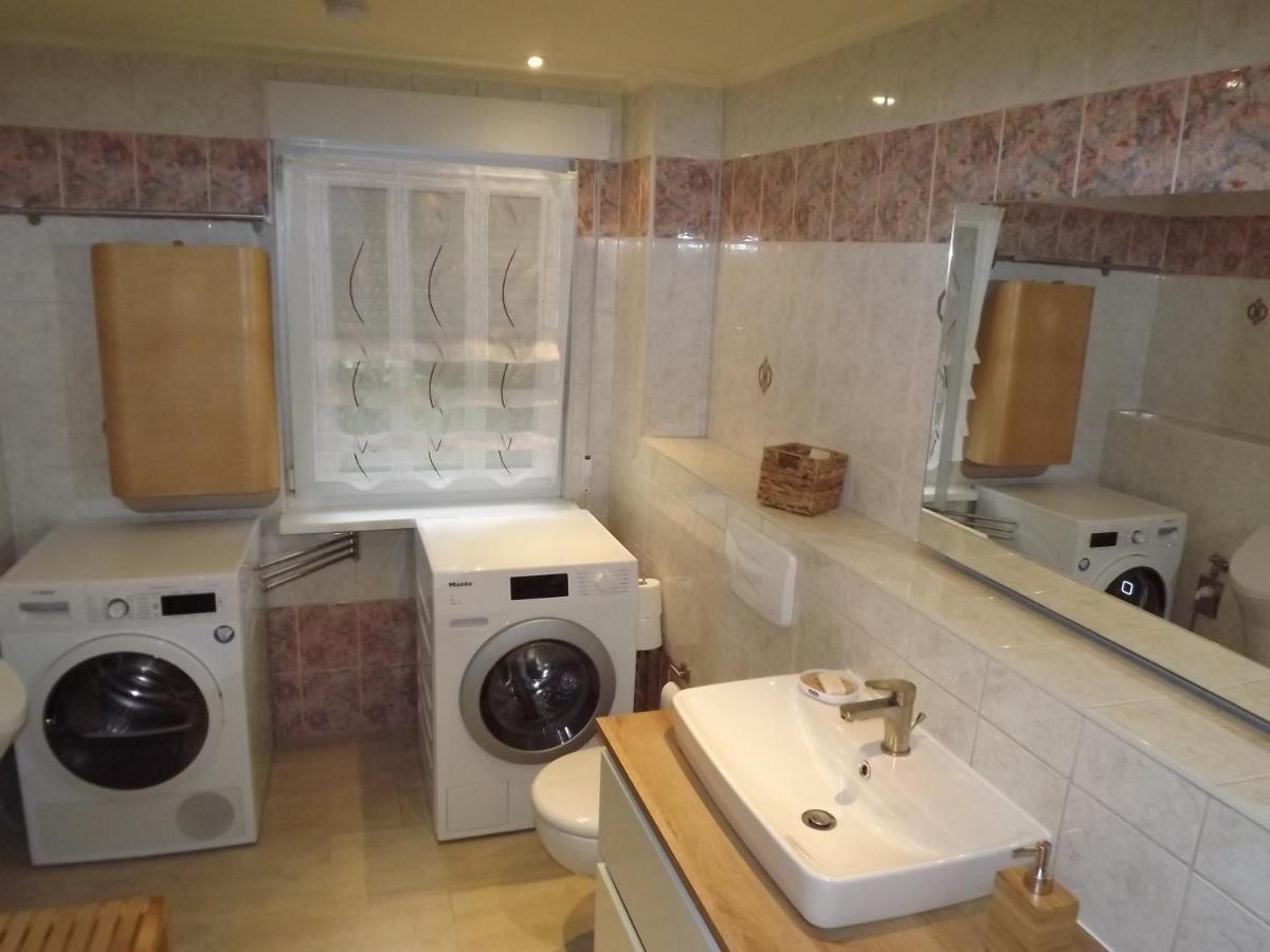 Grosszuegige Ferienwohnung Am Waldesrand Im Seenland Lauta エクステリア 写真