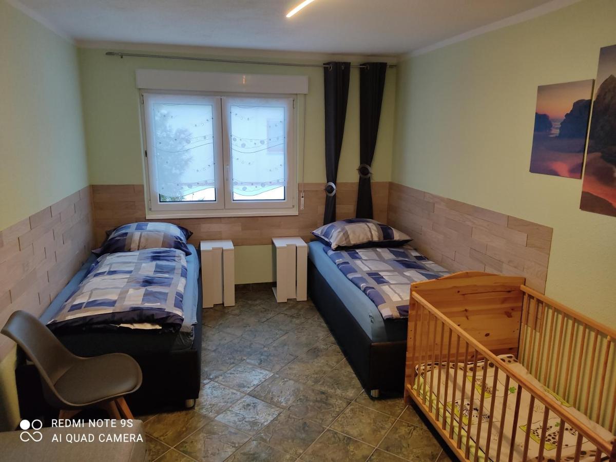 Grosszuegige Ferienwohnung Am Waldesrand Im Seenland Lauta エクステリア 写真