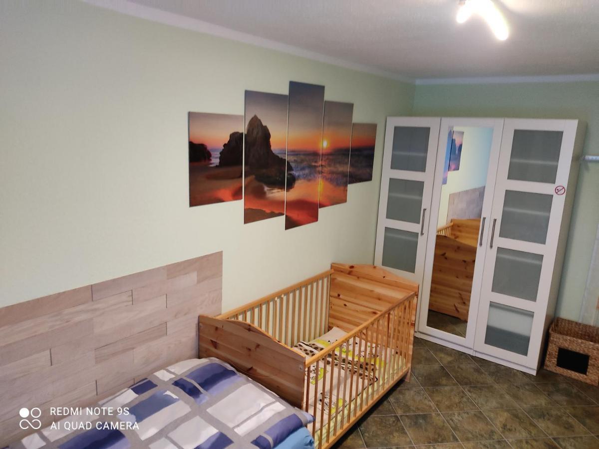 Grosszuegige Ferienwohnung Am Waldesrand Im Seenland Lauta エクステリア 写真
