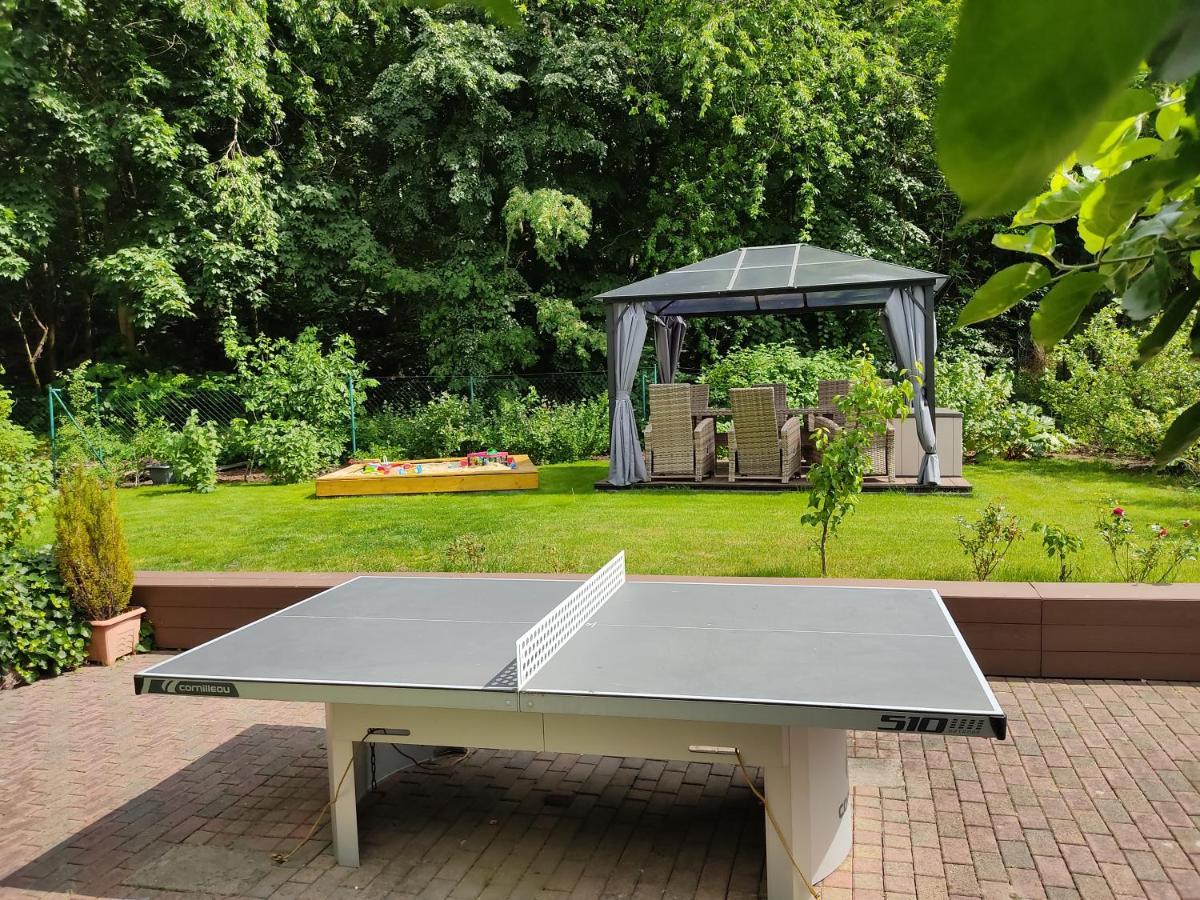 Grosszuegige Ferienwohnung Am Waldesrand Im Seenland Lauta エクステリア 写真